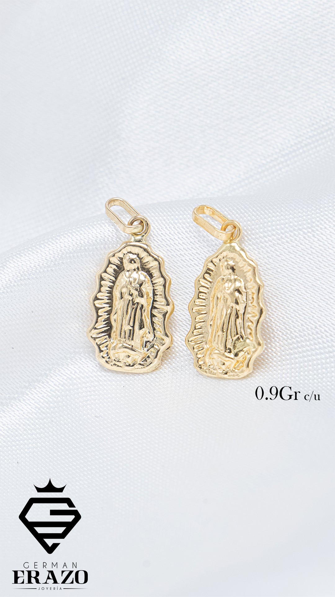 DIJE VIRGEN GUADALUPE / 0,9 DEC