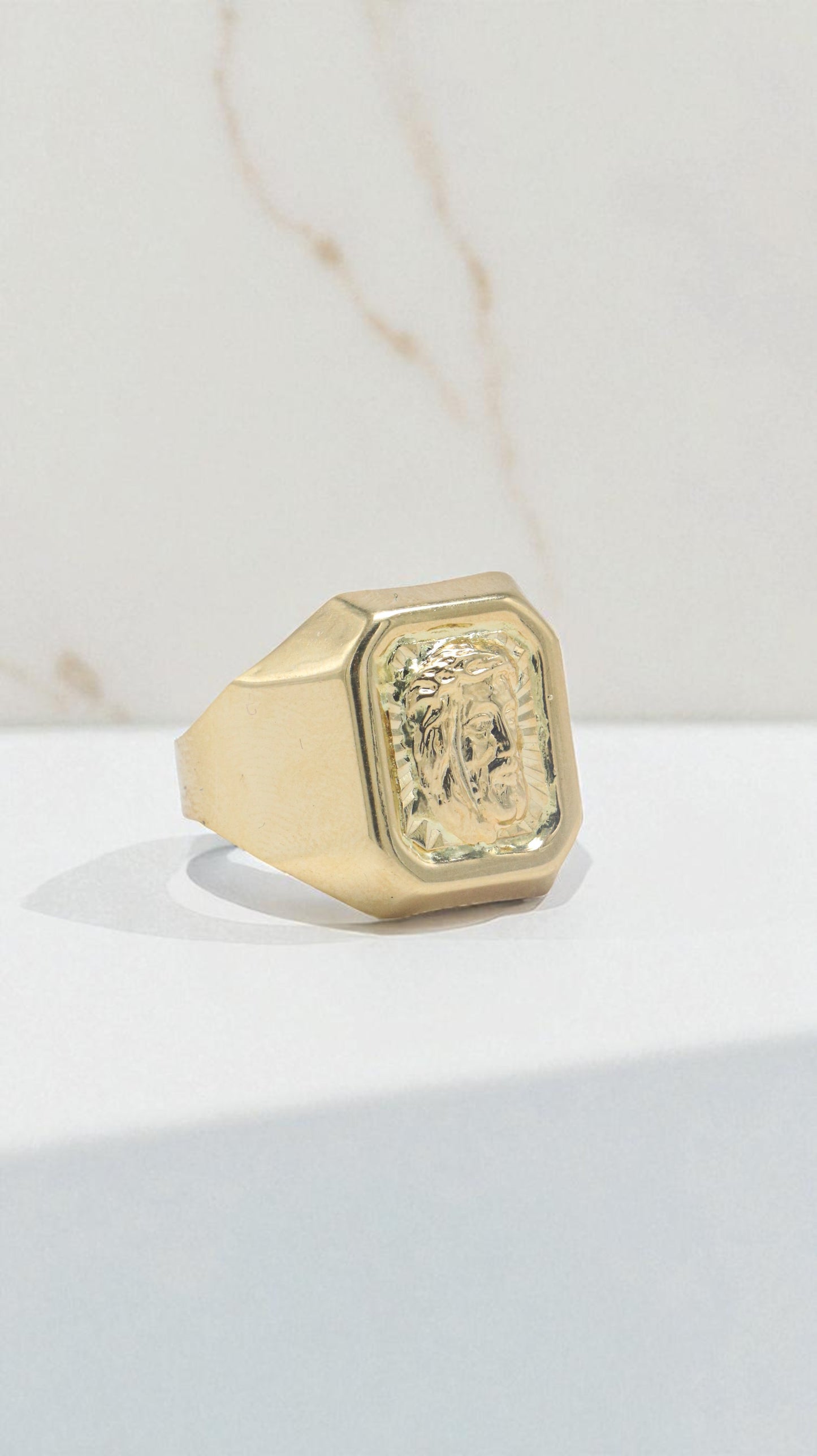 ANILLO ROSTRO DE CRISTO / 4,6GR
