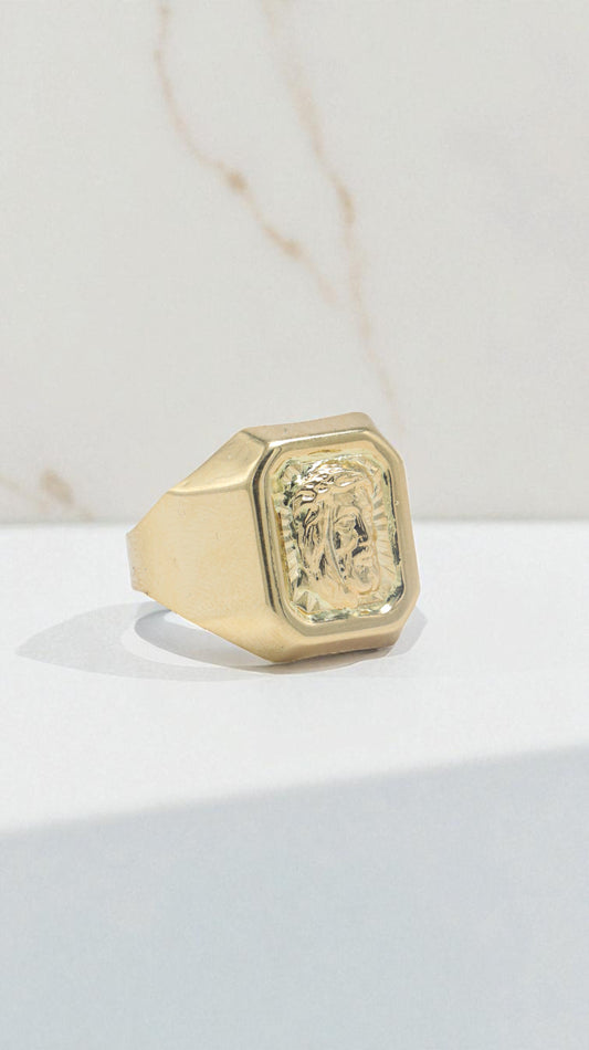 ANILLO ROSTRO DE CRISTO / 4,6GR