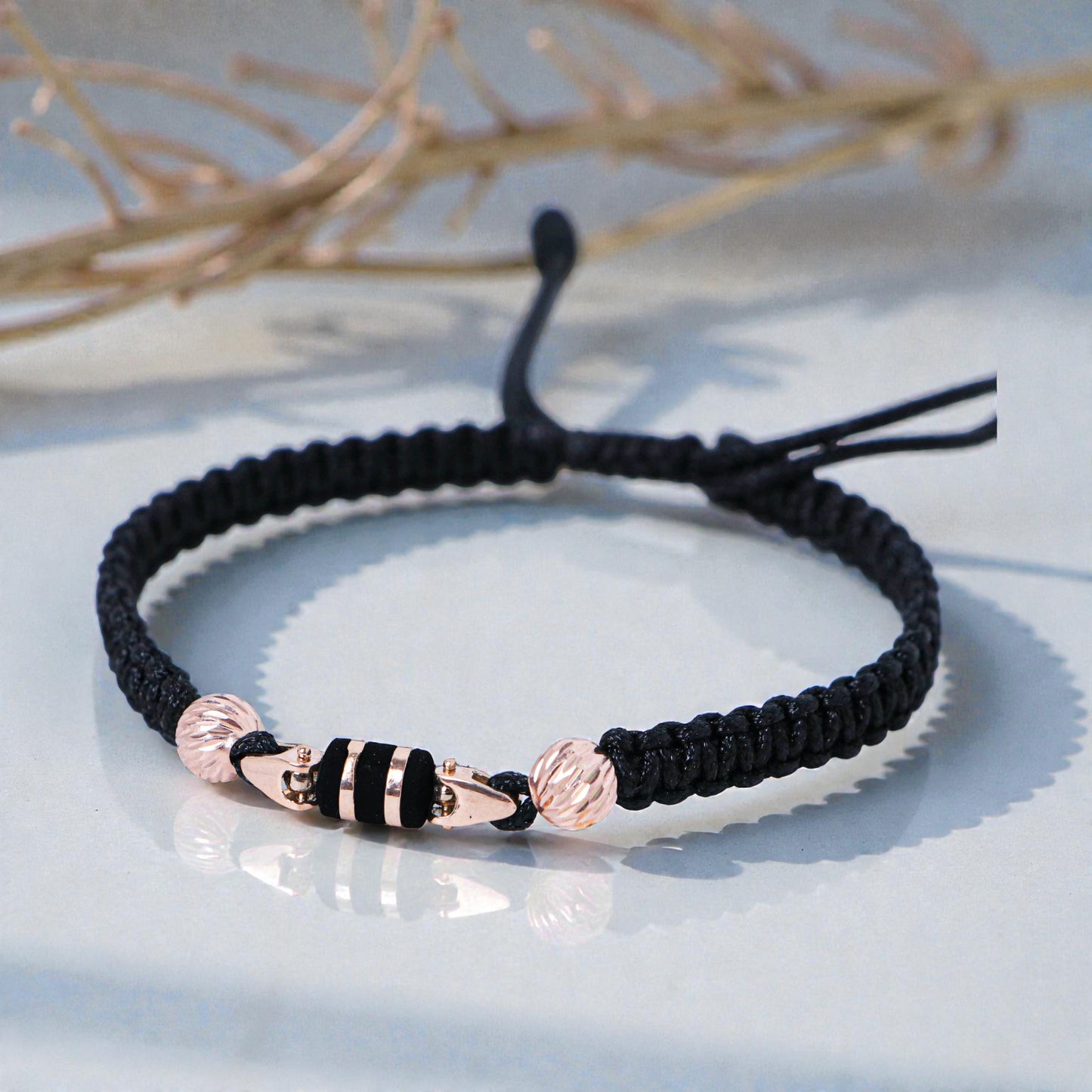 PULSERA HERRAJE NEGRO / 1,4GR