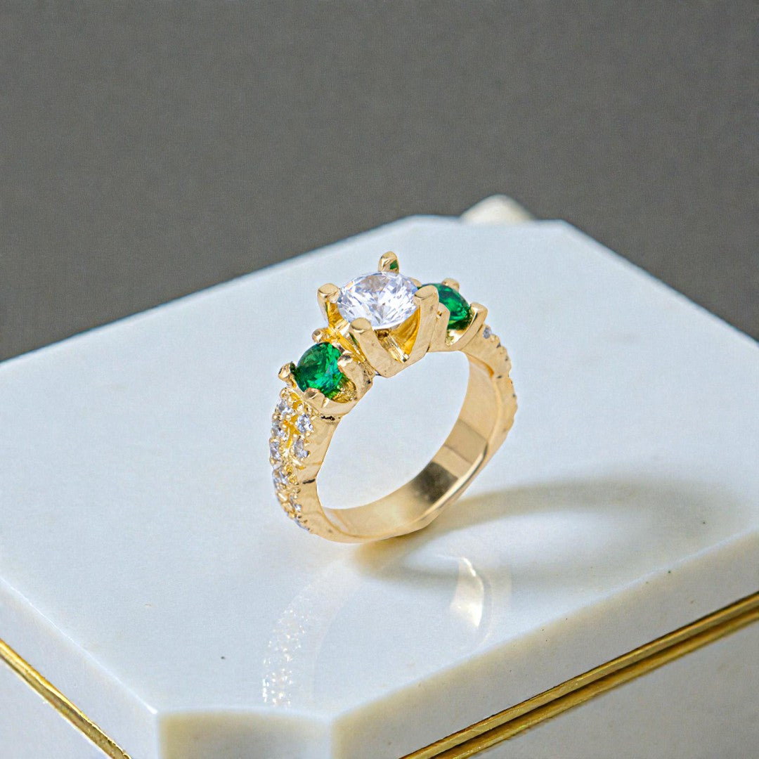 ANILLO PIEDRAS / 6,1GR