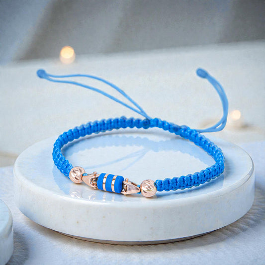 PULSERA HERRAJE AZUL / 1,4GR