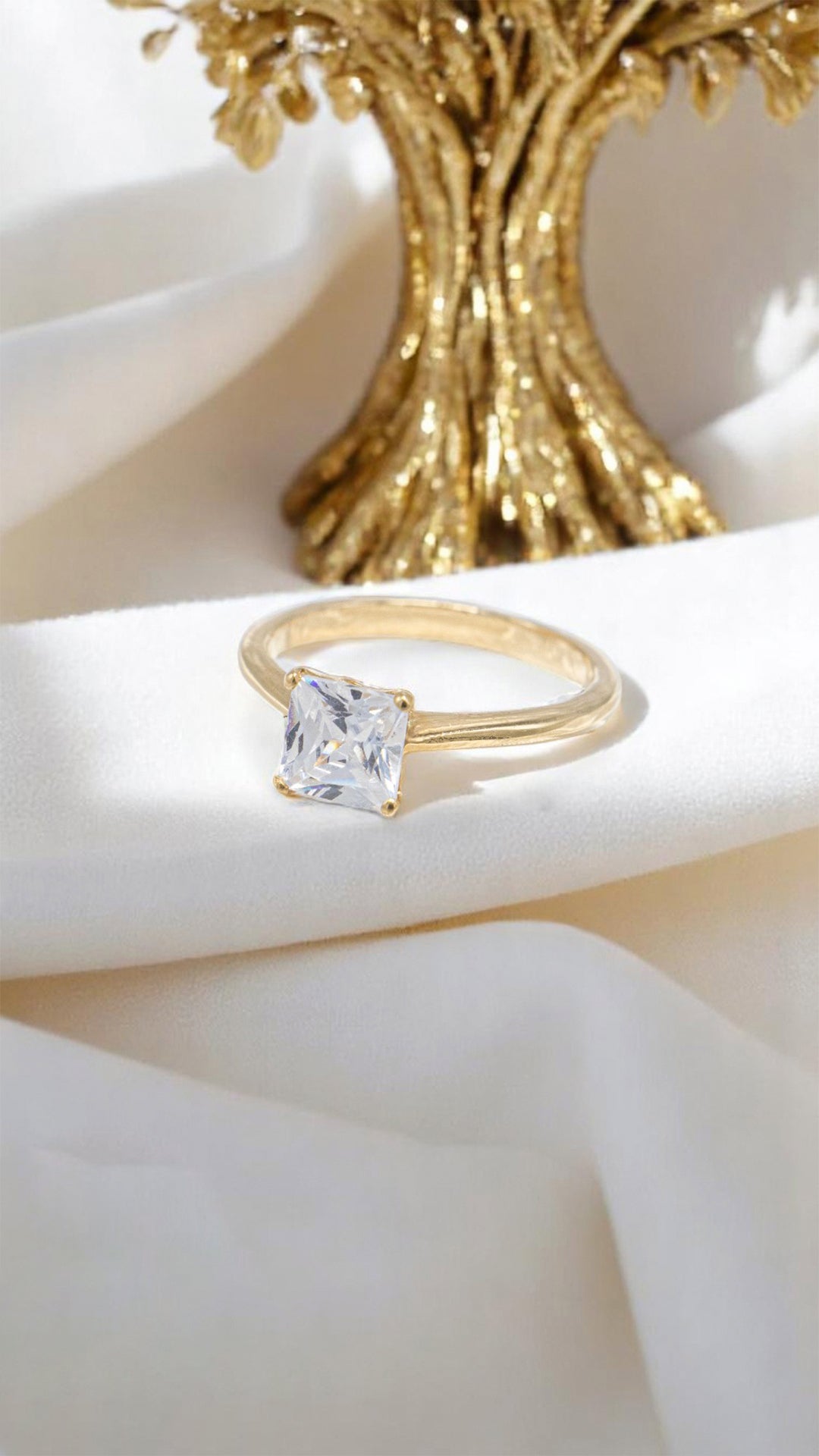 ANILLO CIRCON BLANCO / 3GR