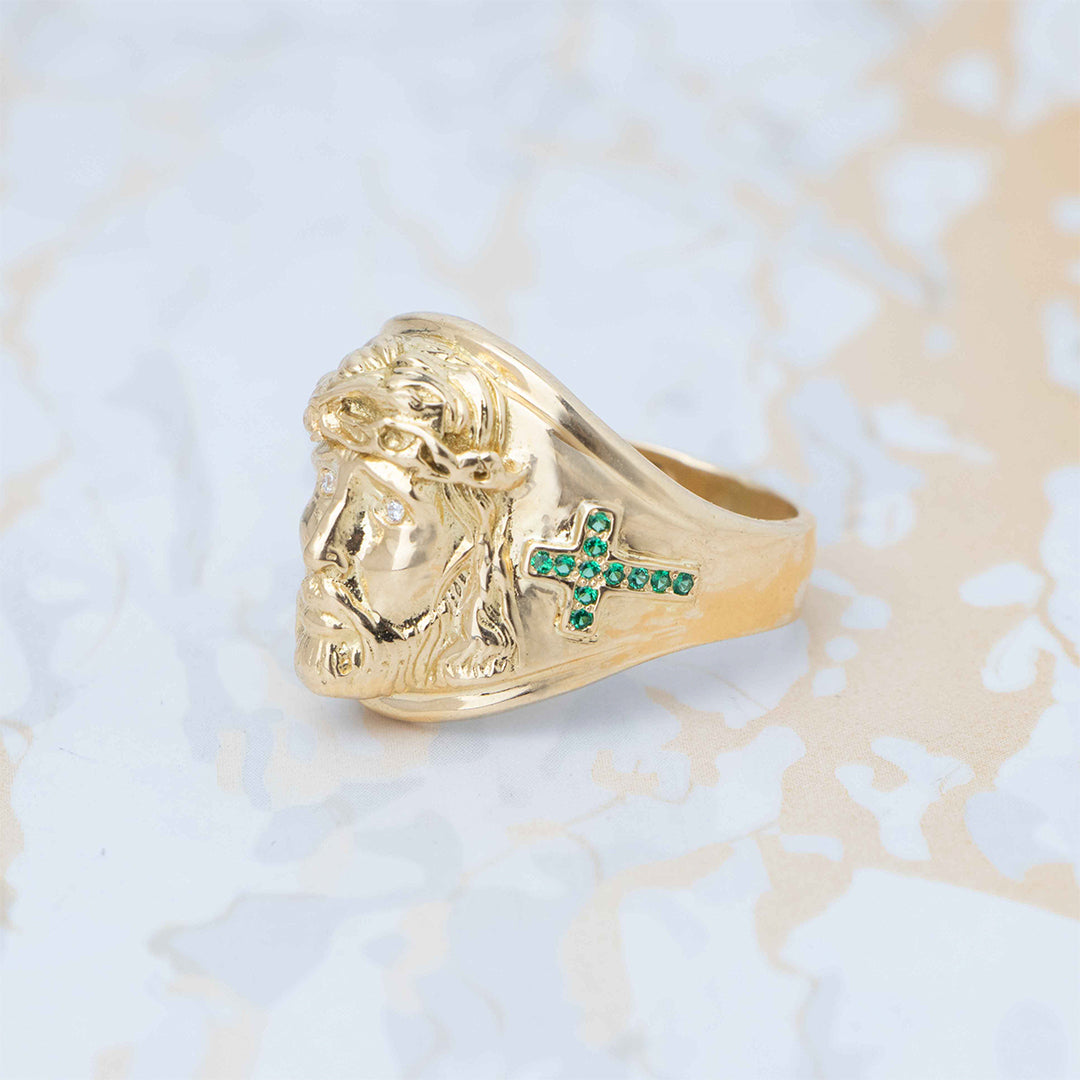 ANILLO CRISTO / 10GR