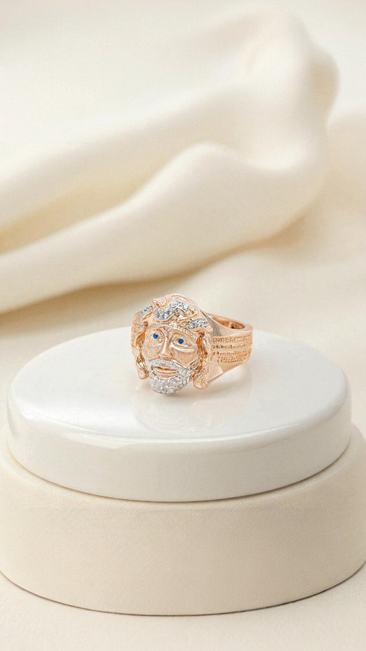 ANILLO ROSTRO DE CRISTO / 15GR