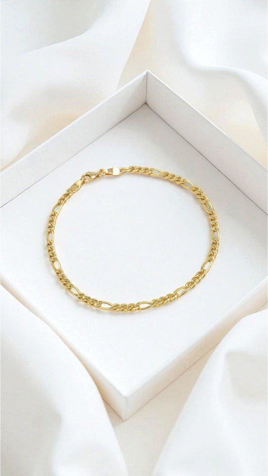 PULSERA ESLABON SEGUIDO / 2,5GR